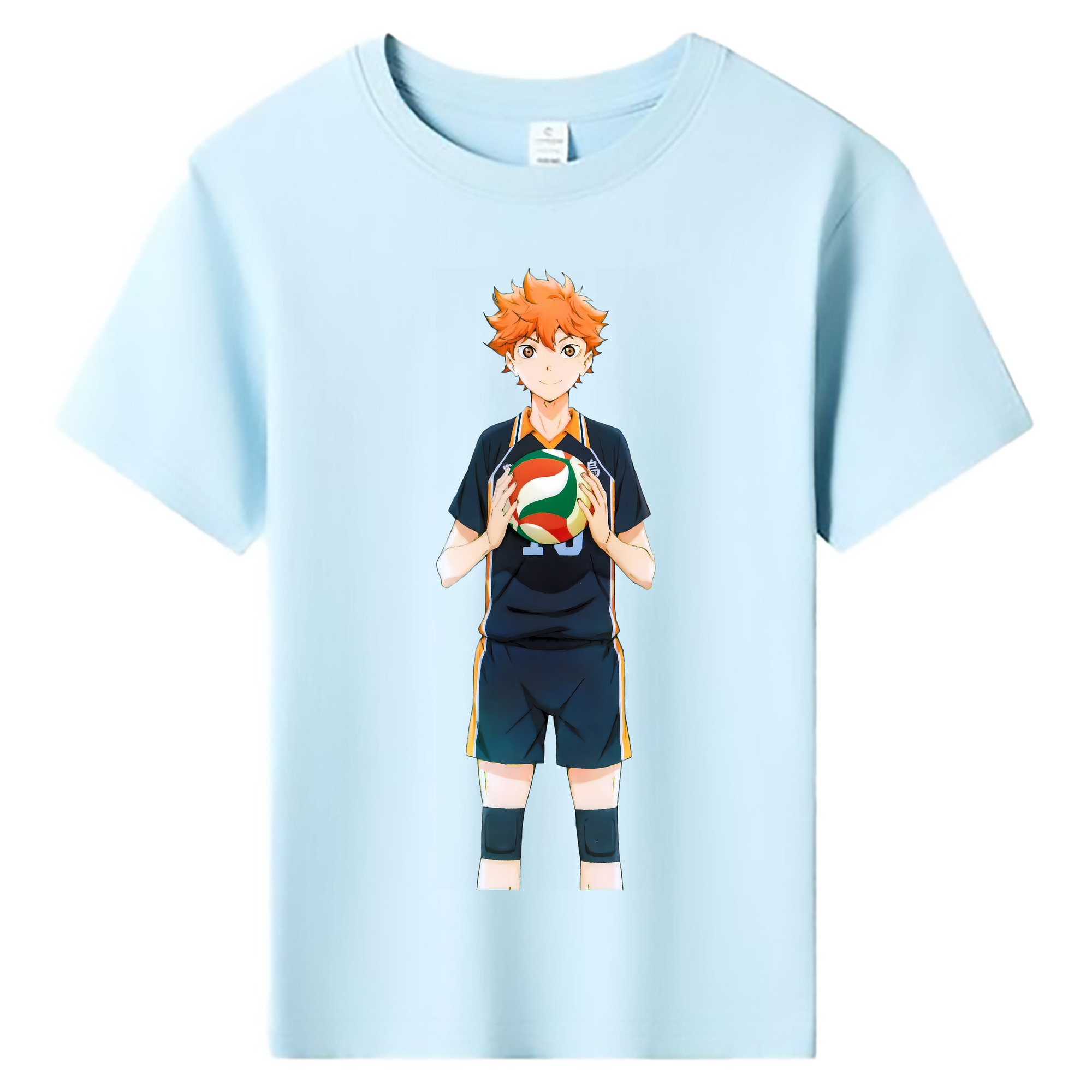 （画像用） ハイキュー!! Haikyu!! 綿100％キッズTシャツ（フロントプリント）